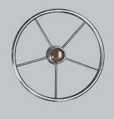 STEERING WHEEL S/STEEL 345mm V35